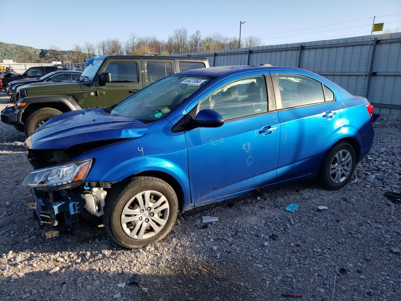 2017 Chevrolet Sonic Ls vin: 1G1JB5SH0H4170726