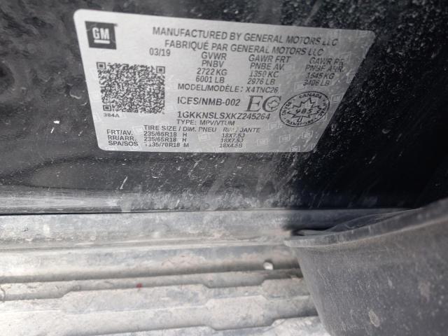 2019 GMC ACADIA ALL - 1GKKNSLSXKZ245264