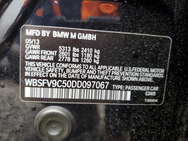 VIN WBSFV9C50DD097067 2013 BMW M5 no.12