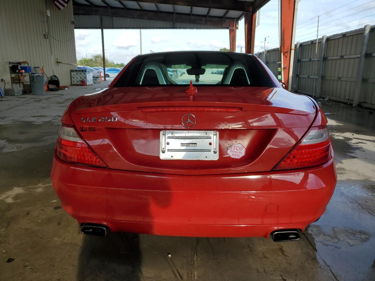 2014 Mercedes-Benz Slk 250 vin: WDDPK4HA6EF083263