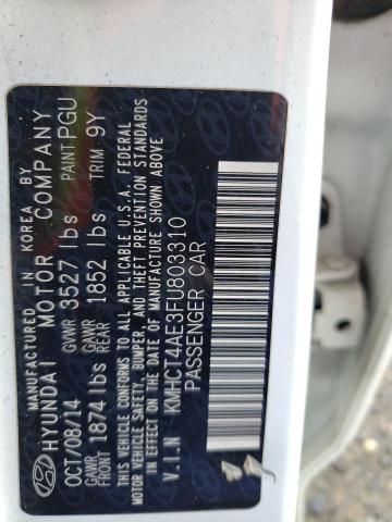2015 HYUNDAI ACCENT GLS - KMHCT4AE3FU803310
