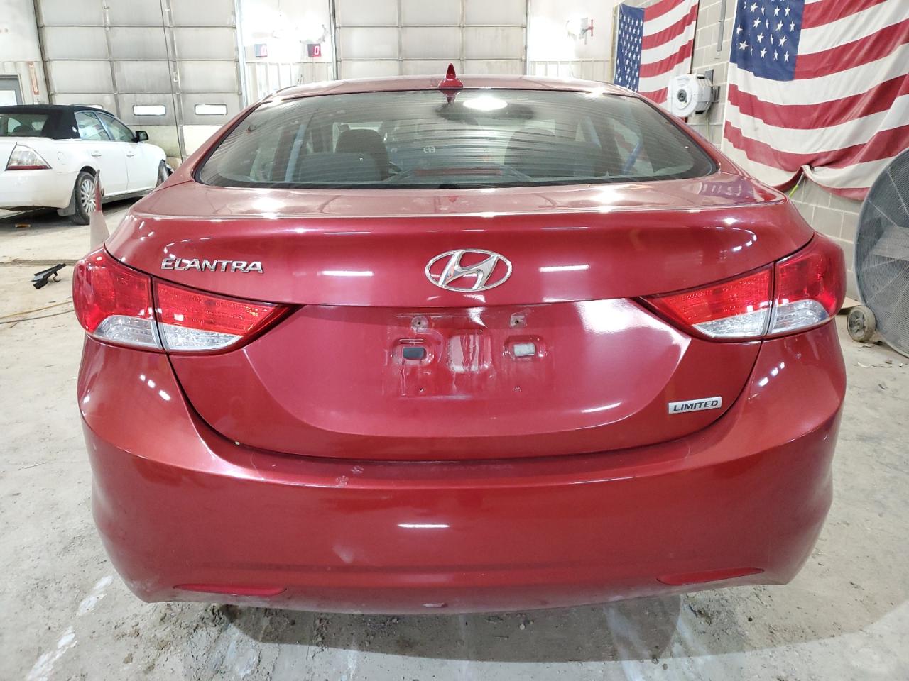 KMHDH4AE3CU347813 2012 Hyundai Elantra Gls