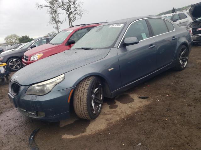 BMW 550 I 2008 gray sedan 4d gas WBANW53508CT34559 photo #1