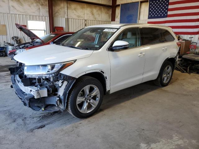 Lot #2459275583 2017 TOYOTA HIGHLANDER salvage car