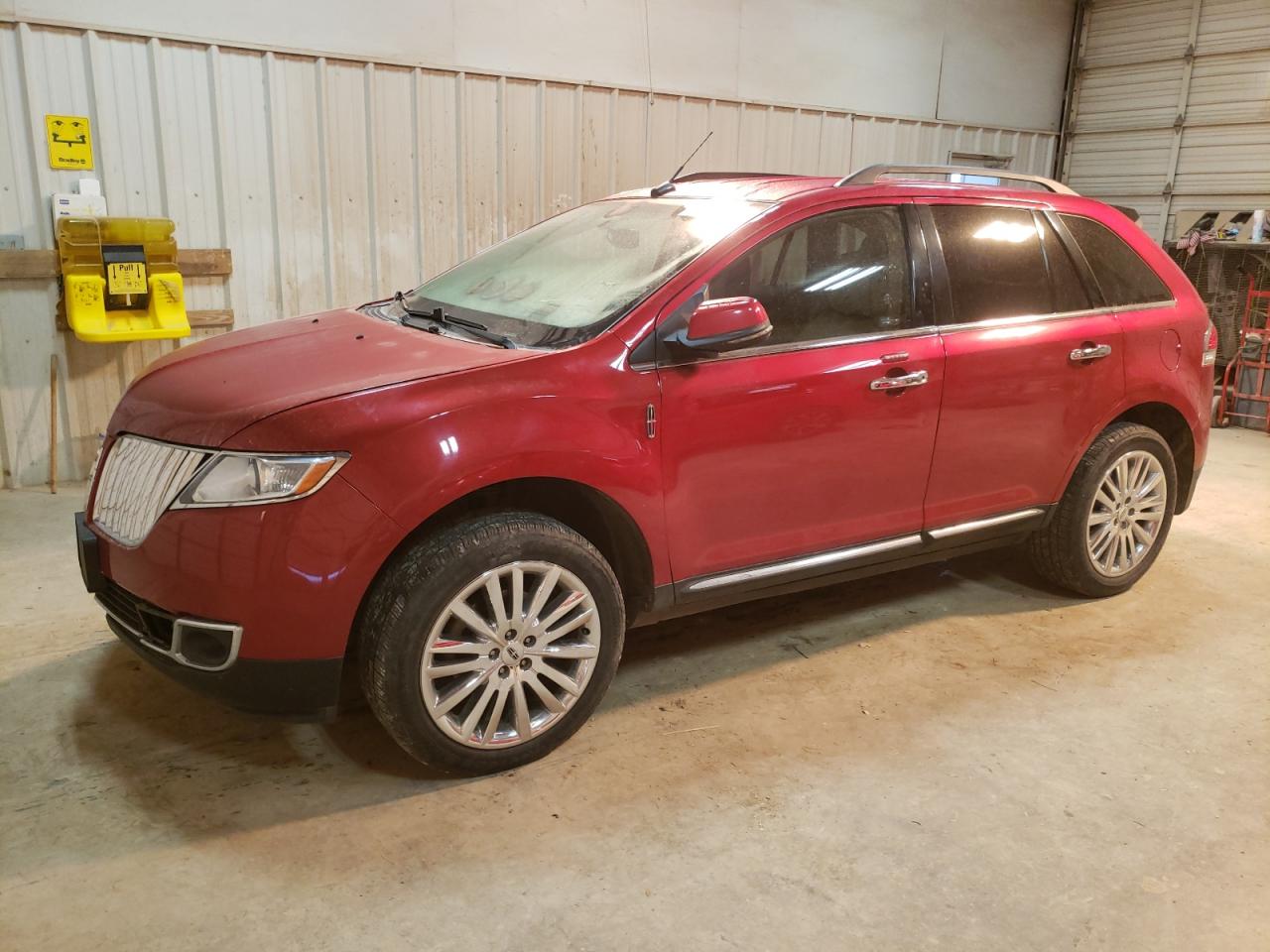 2012 Lincoln Mkx vin: 2LMDJ6JKXCBL19278