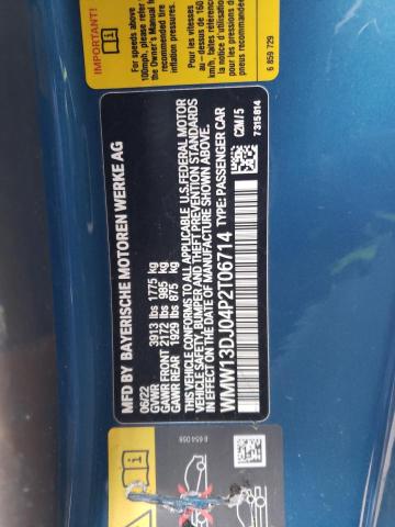 2023 MINI COOPER SE WMW13DJ04P2T06714