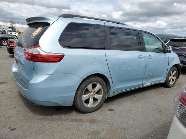 Lot #2519456807 2017 TOYOTA SIENNA LE salvage car