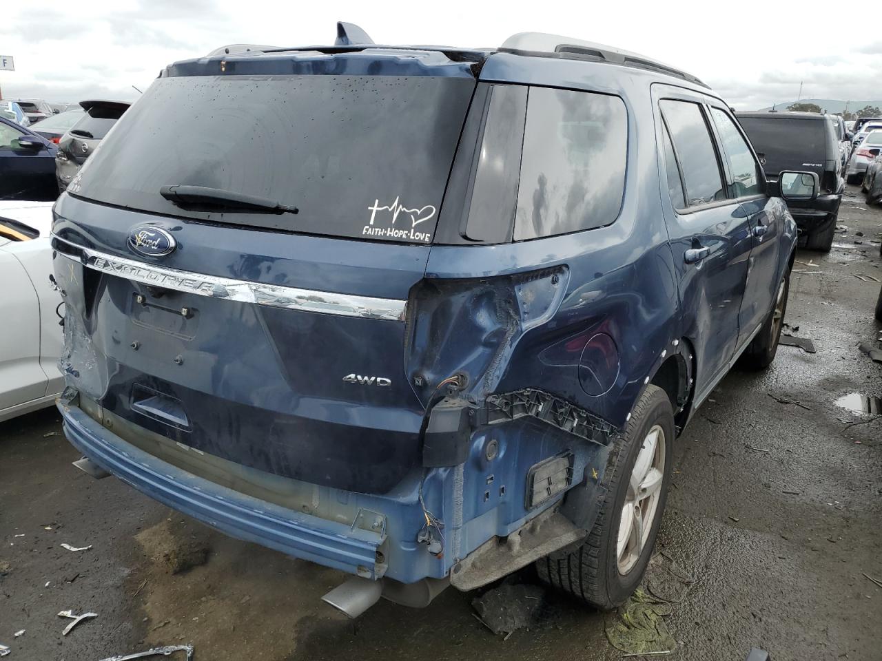 1FM5K8D81GGA86009 FORD EXPLORER 2016