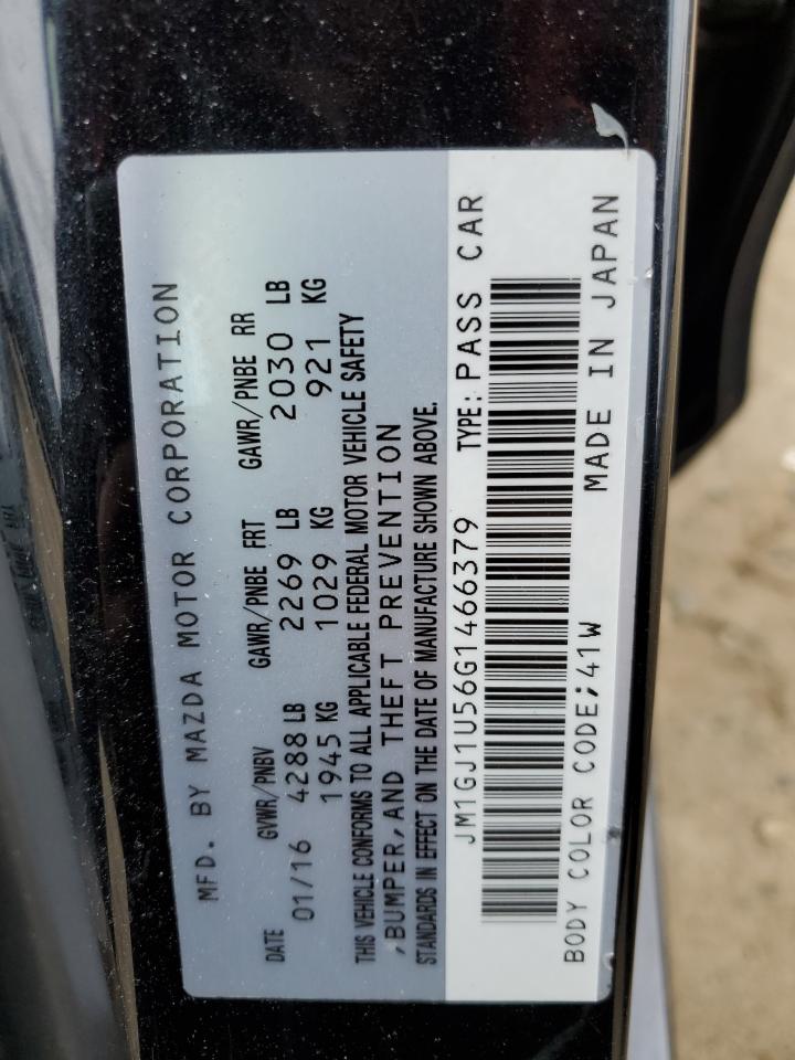 JM1GJ1U56G1466379 MAZDA 6 2016