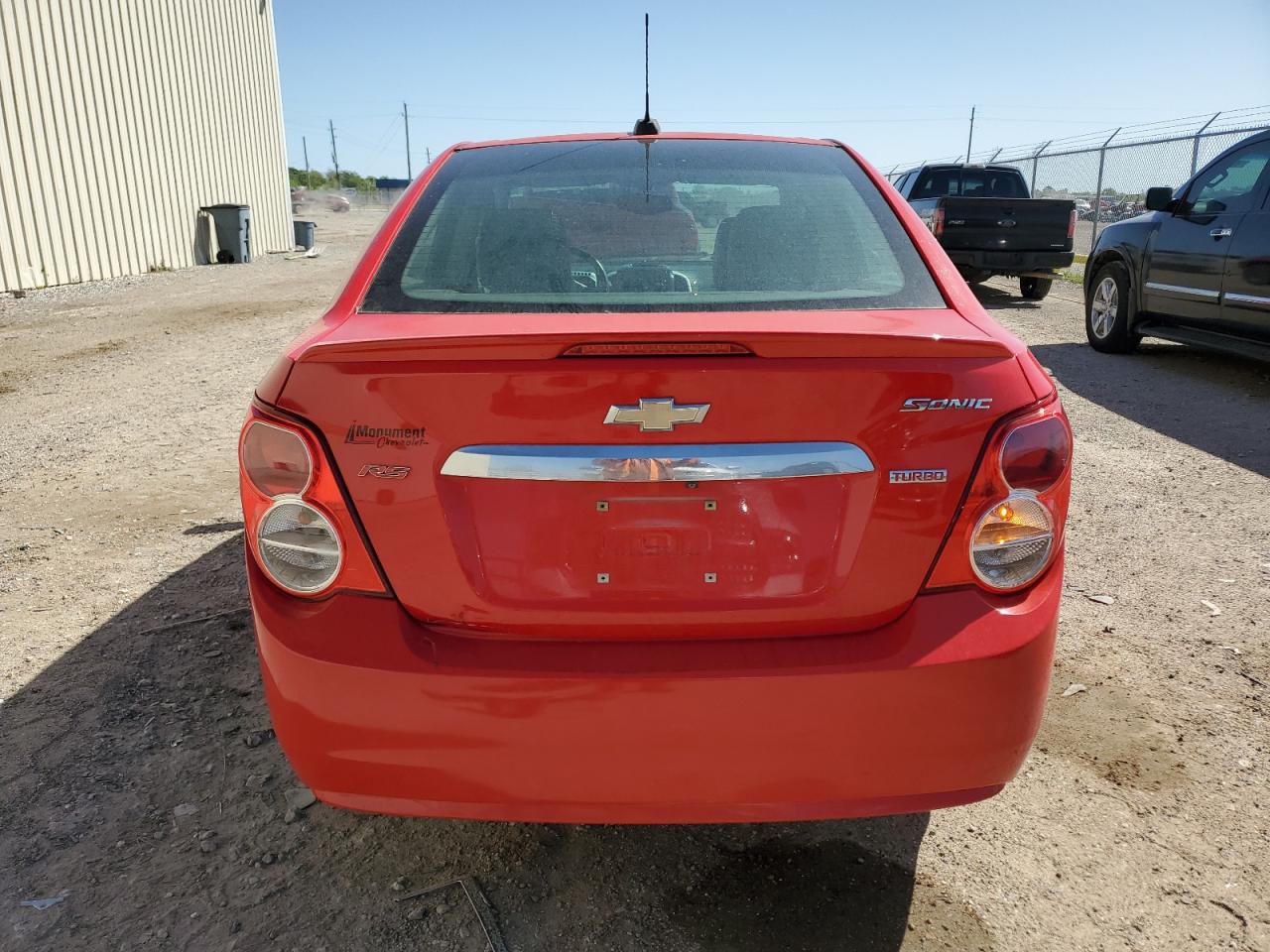 1G1JG5SB6F4154895 2015 Chevrolet Sonic Rs