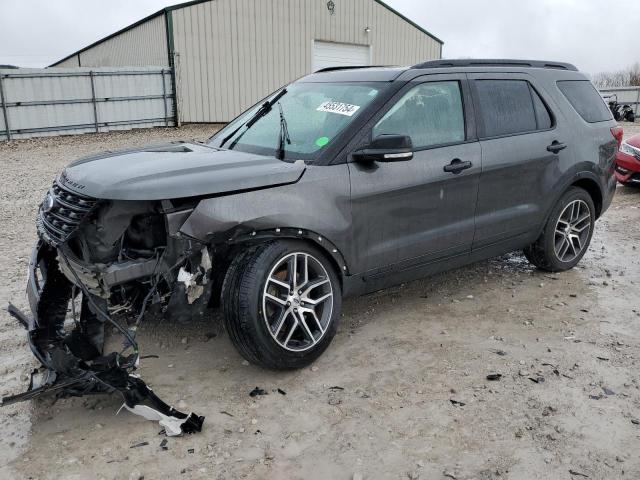 Lot #2428324383 2017 FORD EXPLORER S salvage car