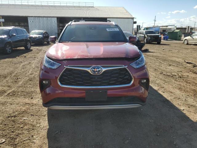 VIN 5TDEBRCH7MS015832 2021 Toyota Highlander, Hybri... no.5