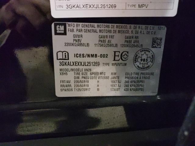 2018 GMC TERRAIN 4D 3GKALXEXXJL251269