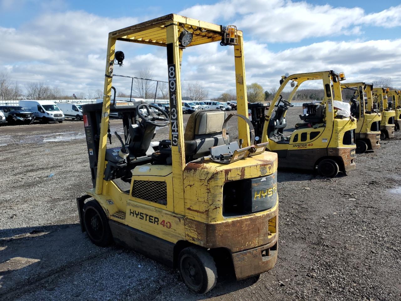 Lot #2411658212 2004 HYST FORKLIFT