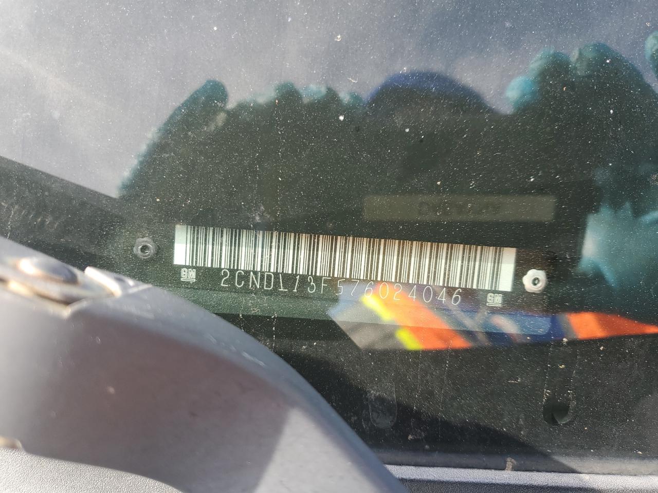 2CNDL13F576024046 2007 Chevrolet Equinox Ls