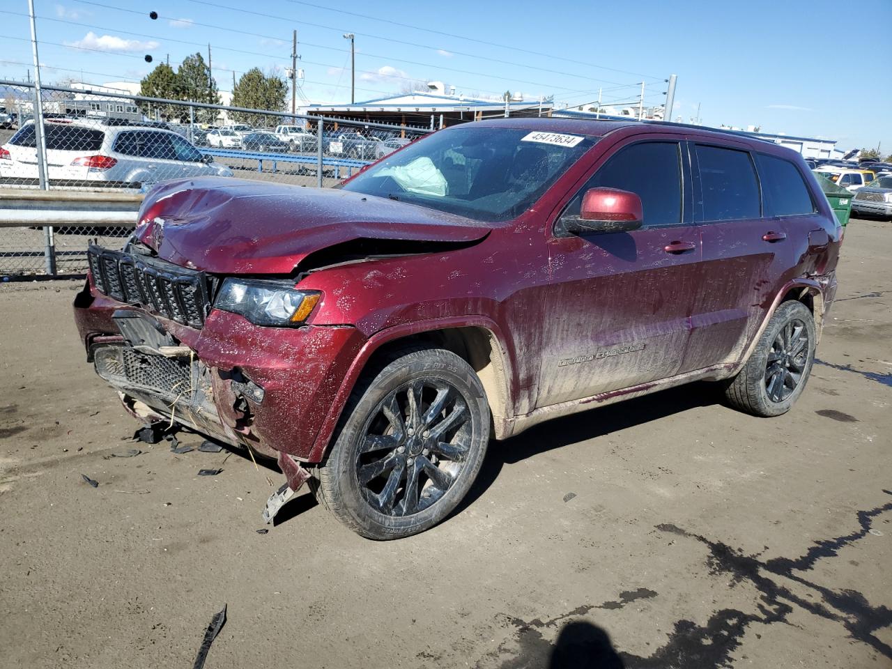 2017 Jeep Grand Cherokee Laredo vin: 1C4RJFAG8HC772453