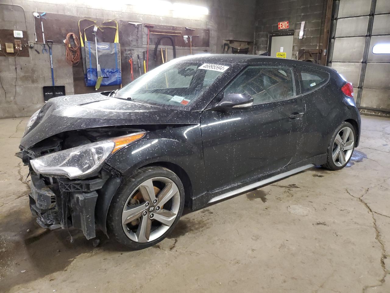 KMHTC6AE0FU226117 2015 Hyundai Veloster Turbo