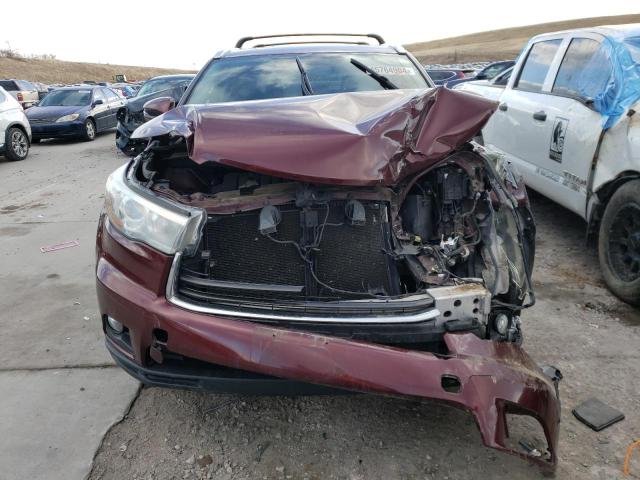 VIN 5TDJKRFH2FS213344 2015 Toyota Highlander, Xle no.5