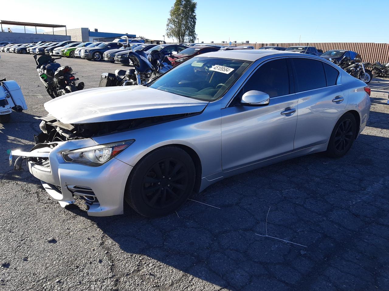 JN1BV7AP6EM682898 2014 Infiniti Q50 Base