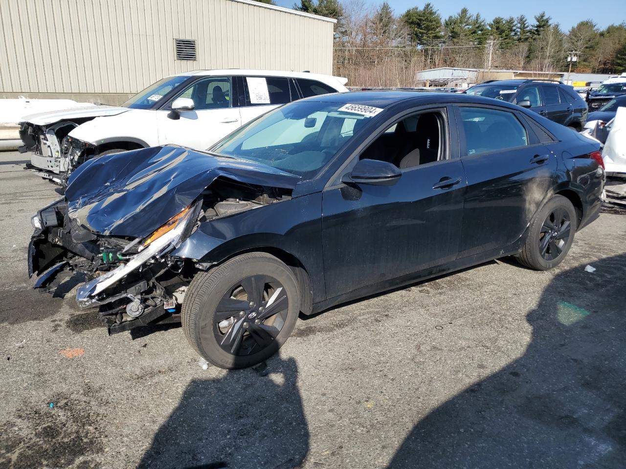 Lot #2862273457 2021 HYUNDAI ELANTRA SE