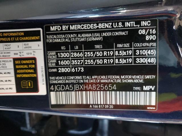 Lot #2445478922 2017 MERCEDES-BENZ GLE 350 salvage car