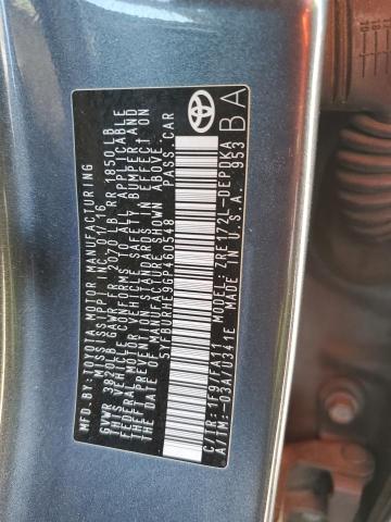 2016 Toyota Corolla L VIN: 5YFBURHE9GP460548 Lot: 46822174