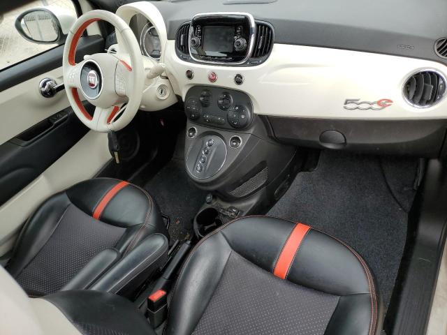 2017 FIAT 500 E RED 3C3CFFGE0HT547806