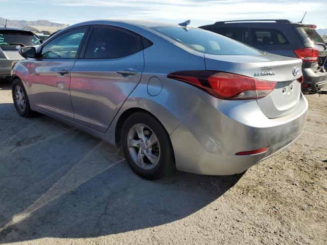 HYUNDAI ELANTRA SE 2015 gray sedan 4d gas 5NPDH4AE6FH583732 photo #3