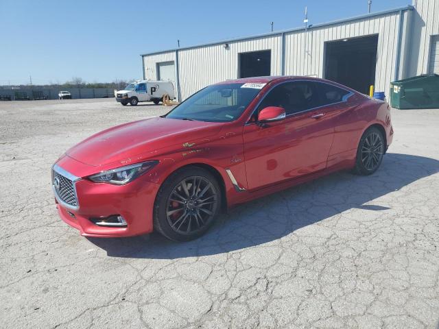 2017 Infiniti Q60 Red Sport 400 VIN: JN1FV7EL6HM701365 Lot: 47705594