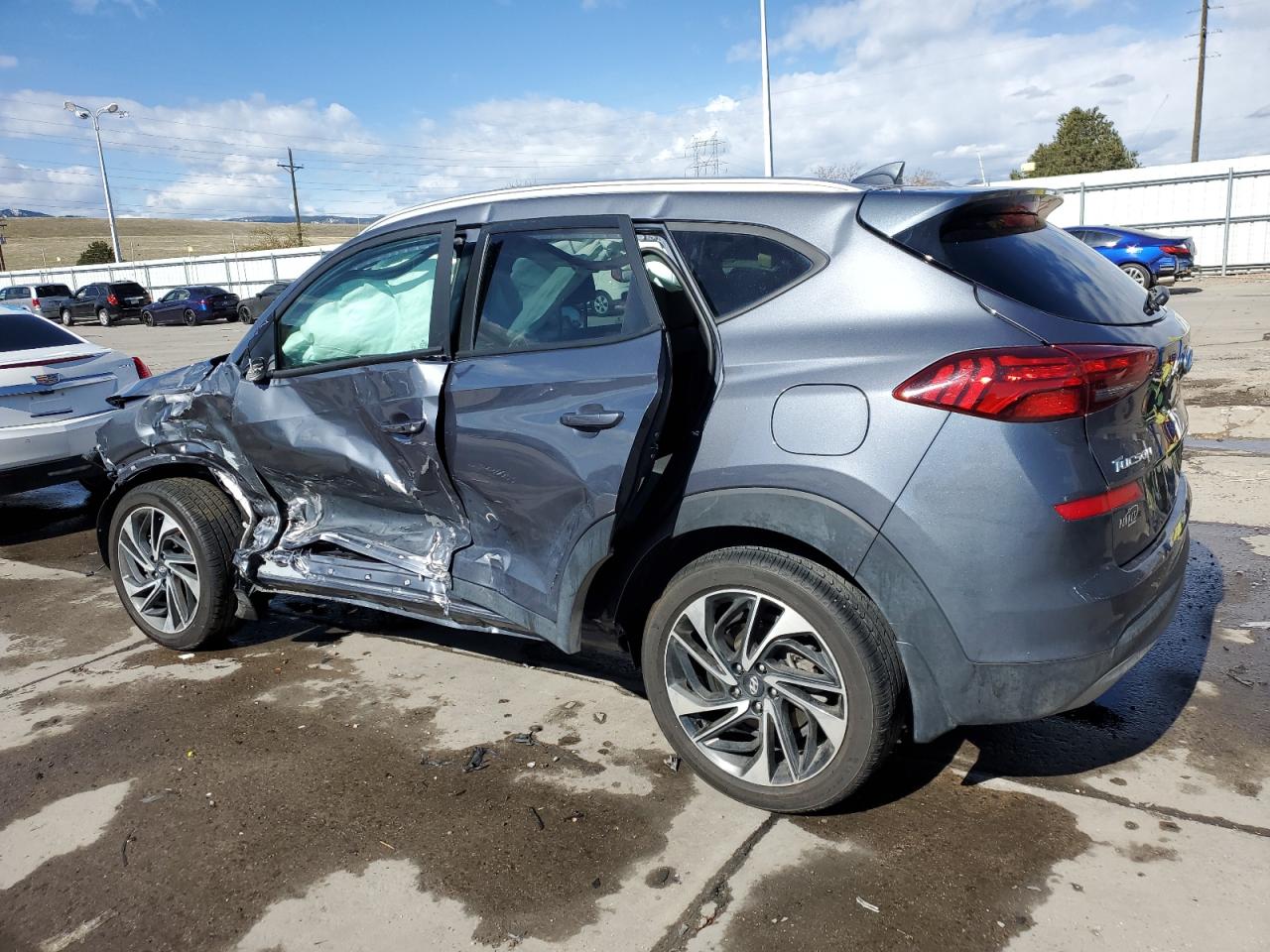 2021 Hyundai Tucson Limited vin: KM8J3CAL2MU290824