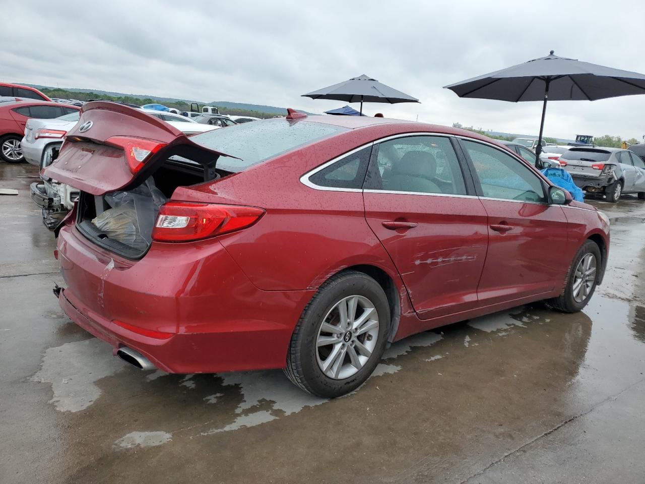 2015 Hyundai Sonata Se vin: 5NPE24AF9FH153546