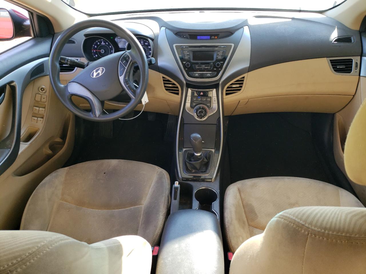 5NPDH4AE0DH235051 2013 Hyundai Elantra Gls
