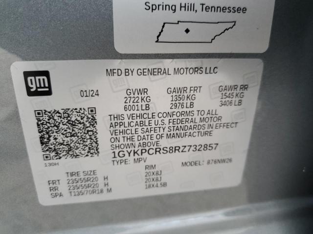 1GYKPCRS8RZ732857 Cadillac XT6 PREMIU 14