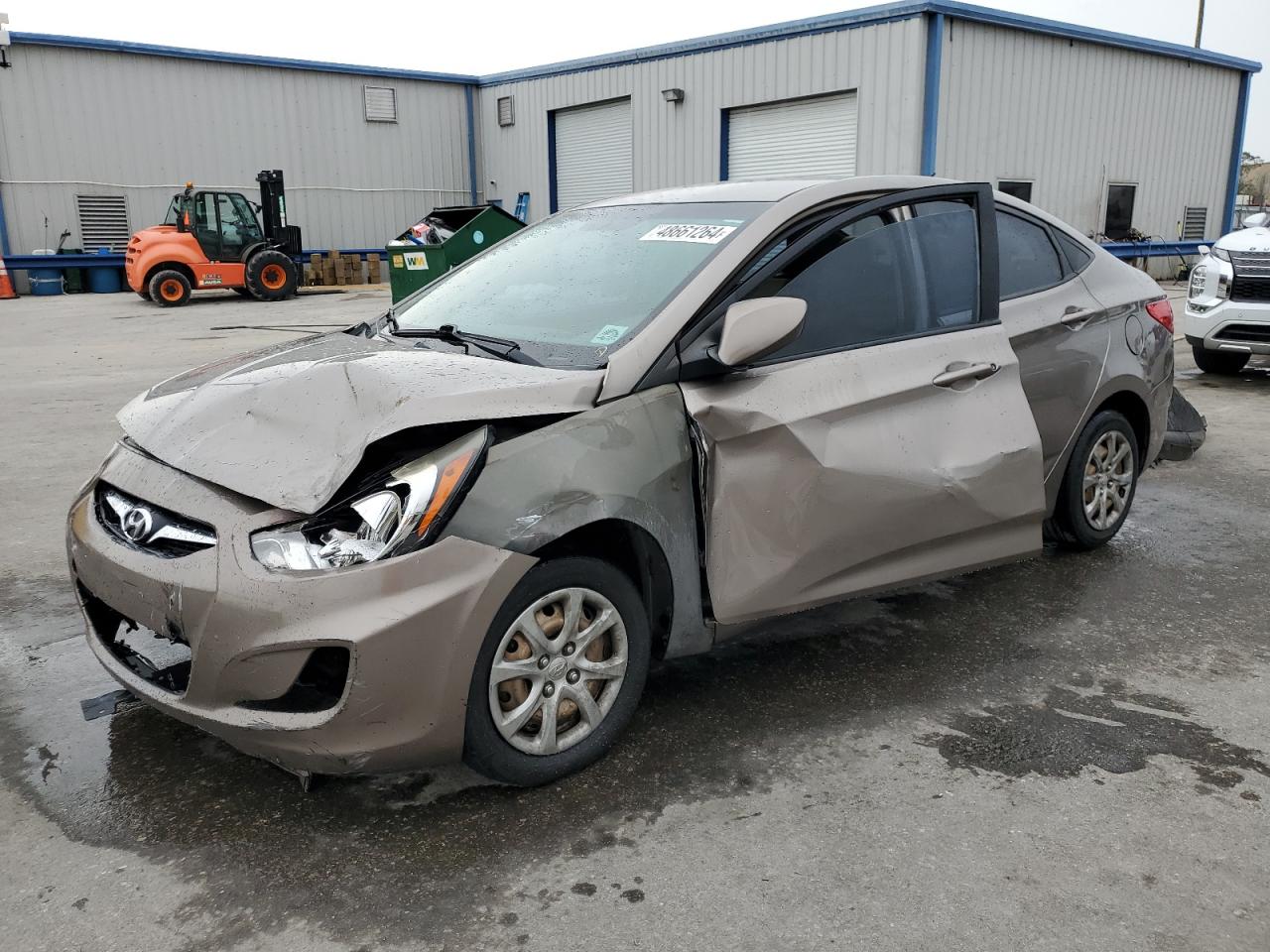 KMHCT4AE2DU394357 2013 Hyundai Accent Gls