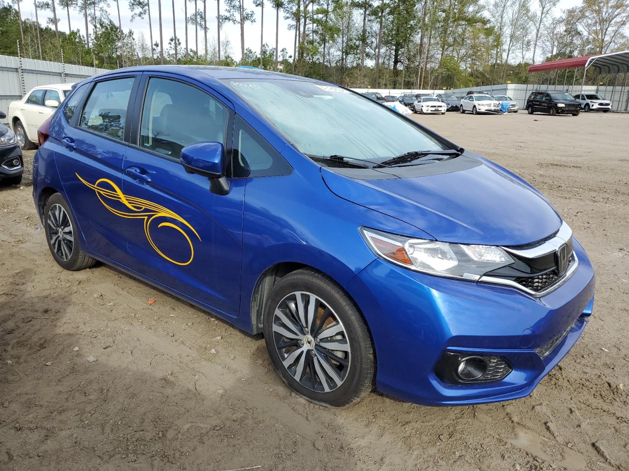 2018 Honda Fit Ex vin: 3HGGK5H09JM703171