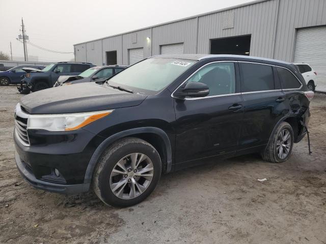 VIN 5TDKKRFH0ES013842 2014 Toyota Highlander, Xle no.1