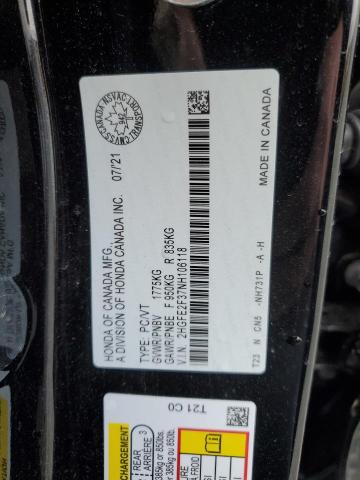 2022 HONDA CIVIC EX - 2HGFE2F37NH106118