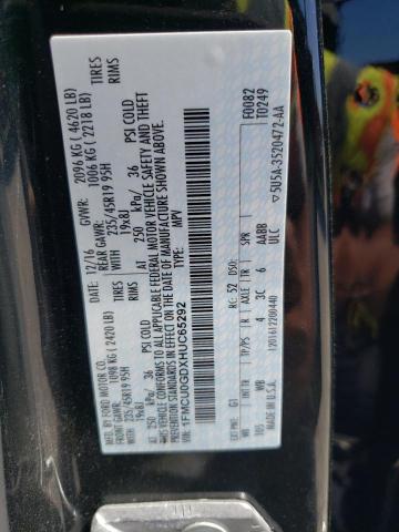 2017 Ford Escape Se VIN: 1FMCU0GDXHUC65292 Lot: 47797174