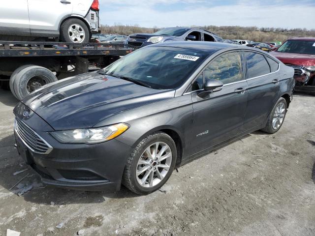 Lot #2462019194 2017 FORD FUSION SE salvage car