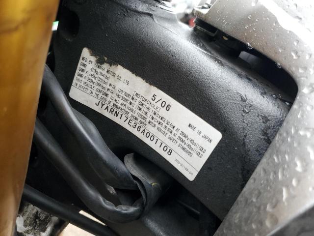 2006 YAMAHA FZ1 S JYARN17E36A001108