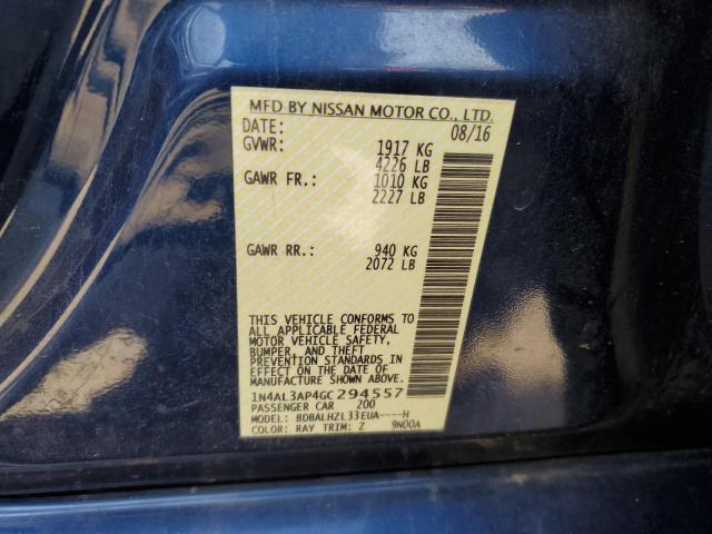 2016 NISSAN ALTIMA 2.5 - 1N4AL3AP4GC294557