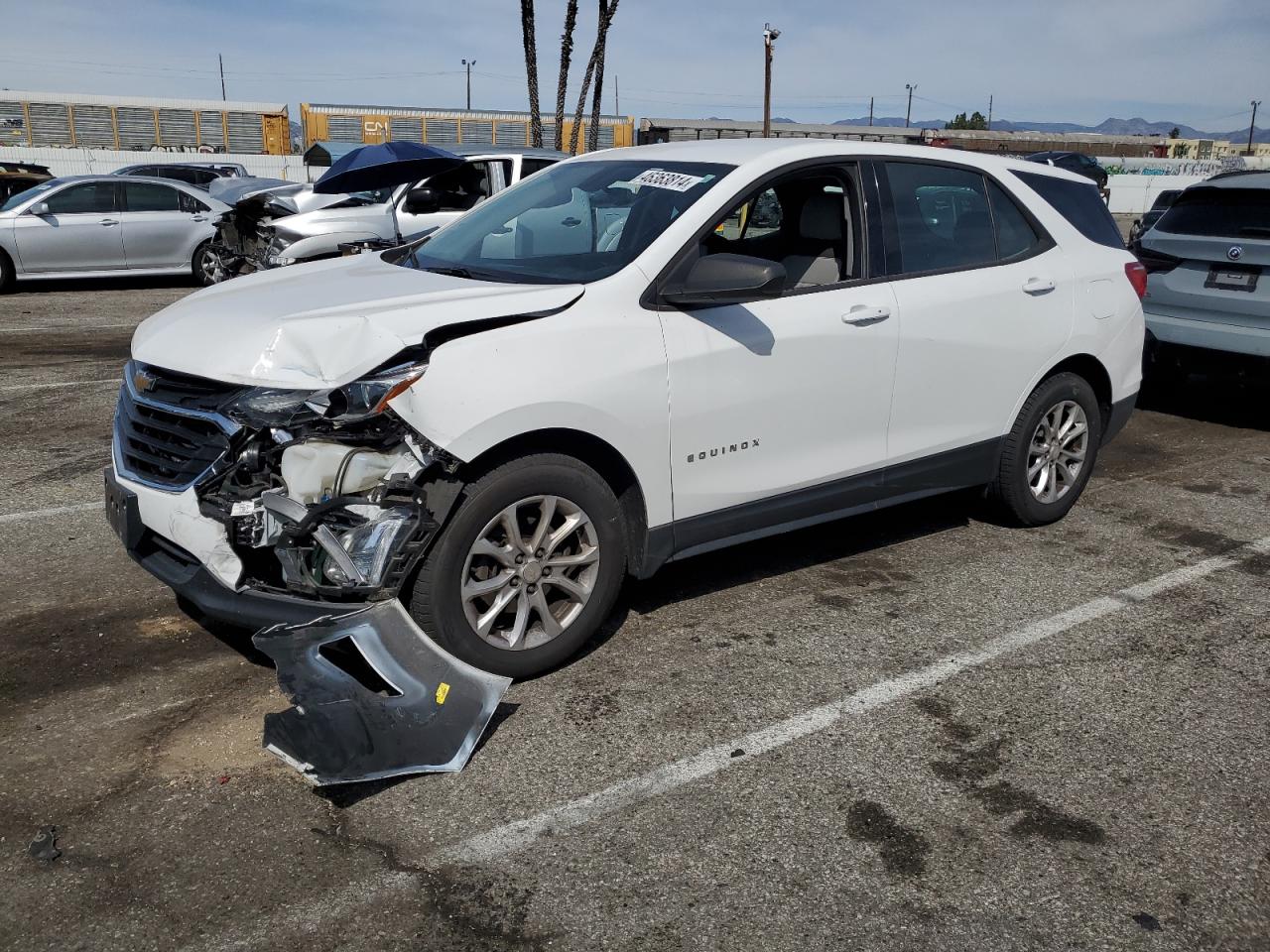 2019 Chevrolet Equinox Ls vin: 3GNAXHEV0KS605464