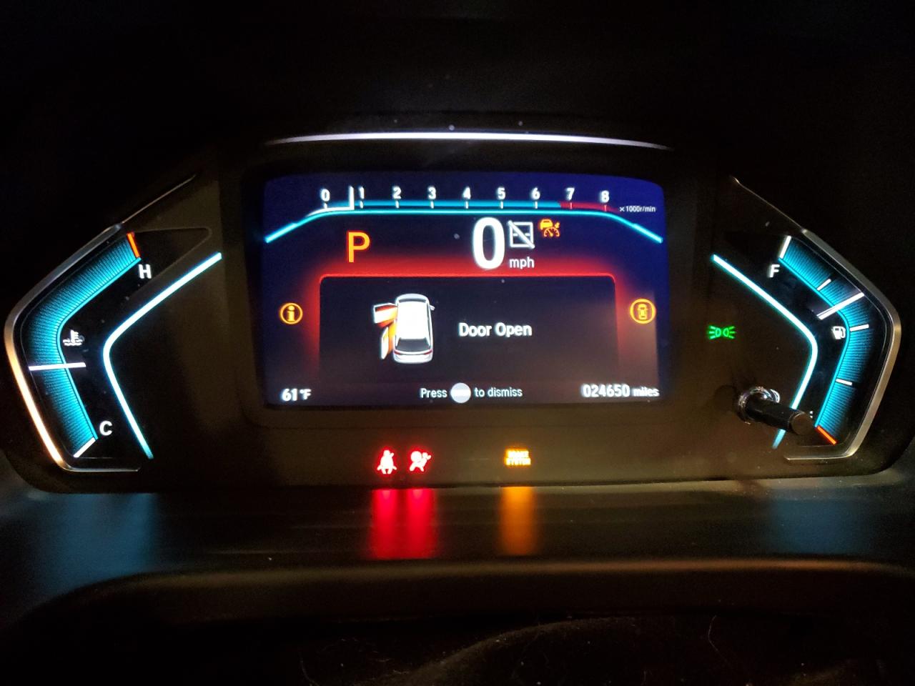 VIN: 5FNRL6H75PB034434 2023 HONDA ODYSSEY SP