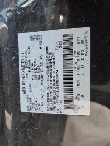 2008 Ford Ranger VIN: 1FTYR11U68PB08674 Lot: 47795304