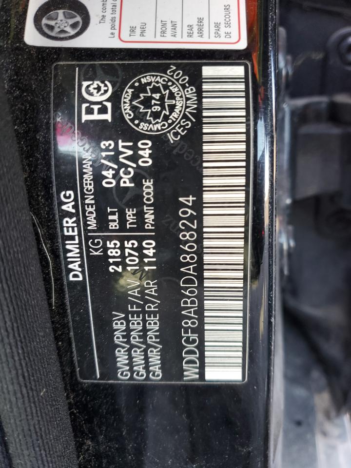 WDDGF8AB6DA868294 2013 Mercedes-Benz C 300 4Matic