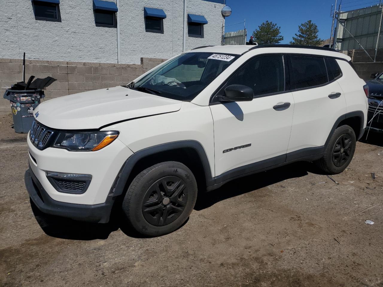 3C4NJDAB0JT107824 2018 Jeep Compass Sport