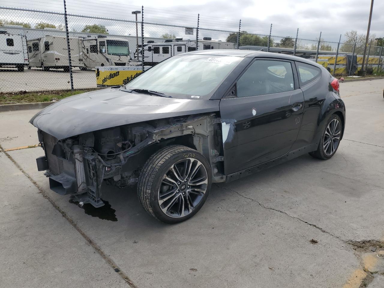 KMHTC6AE4GU249742 2016 Hyundai Veloster Turbo