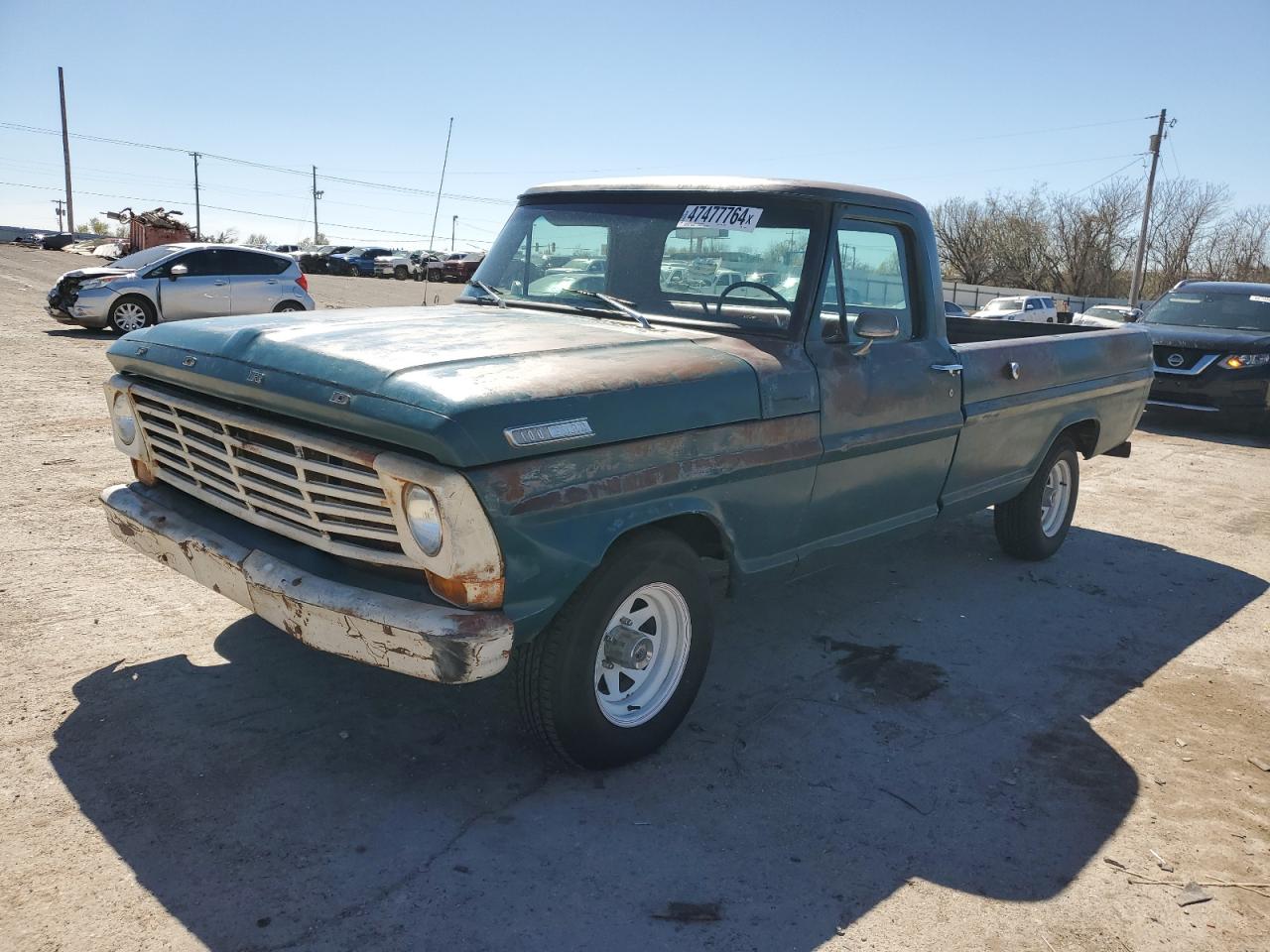 F10YKB30446 1967 Ford F-100