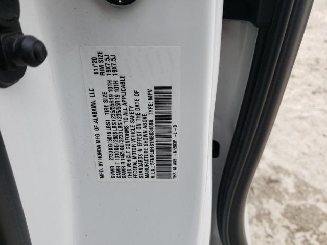 5FNRL6H81MB034886 Honda Odyssey TO 13