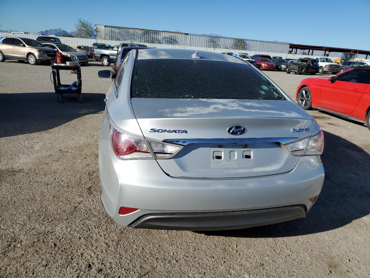 KMHEC4A43EA116327 2014 Hyundai Sonata Hybrid